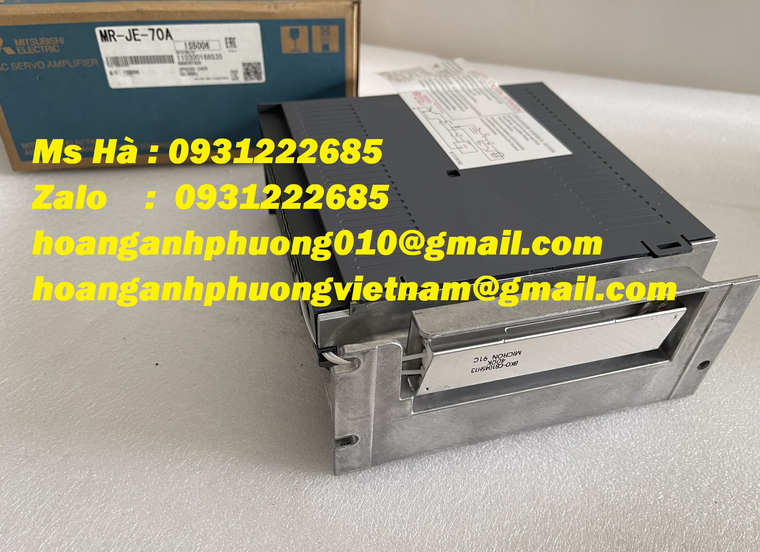 Điện công nghiệp chính hãng | MR-JE-70A mitsubishi | servo driver